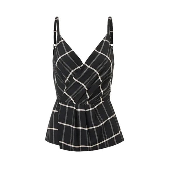 Cabi Check Crossover Cami - Picture 10 of 11